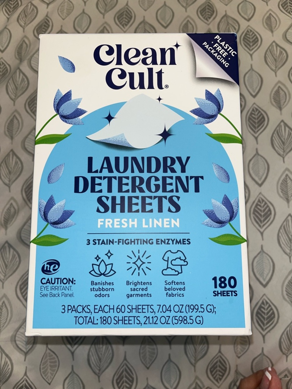 Fresh Linen Laundry Detergent Sheets - Blue